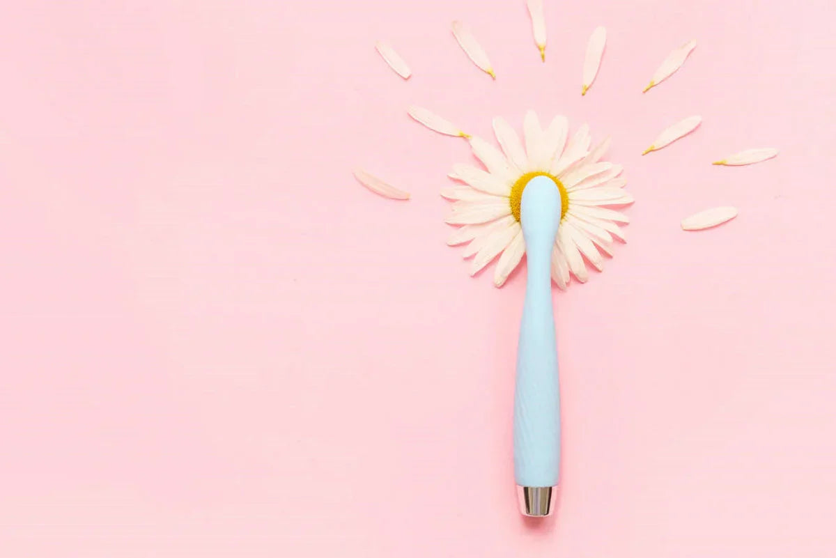a beautiful sex toy with a flower
