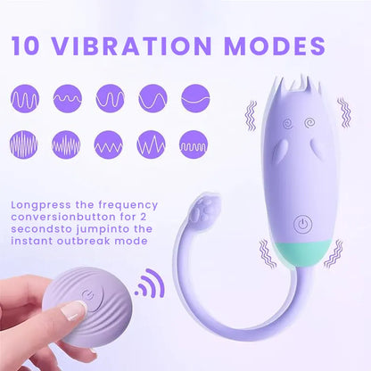 Remote control little devil egg vibrator
