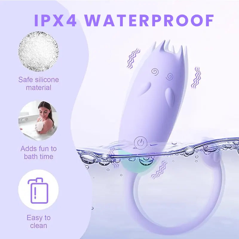 Remote control little devil egg vibrator