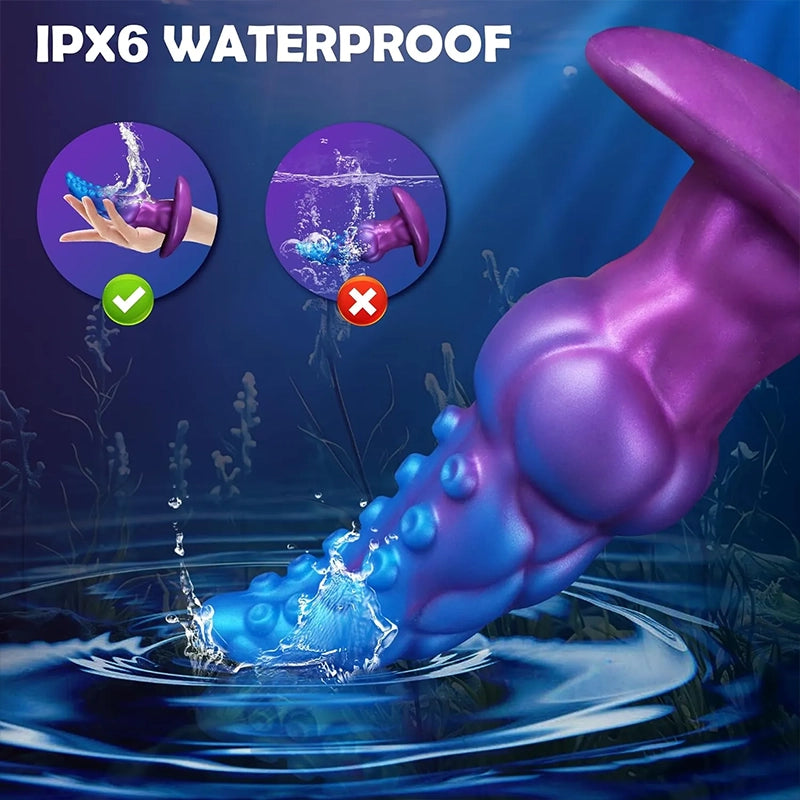 Tentacle Prostate Vibrator with Remote