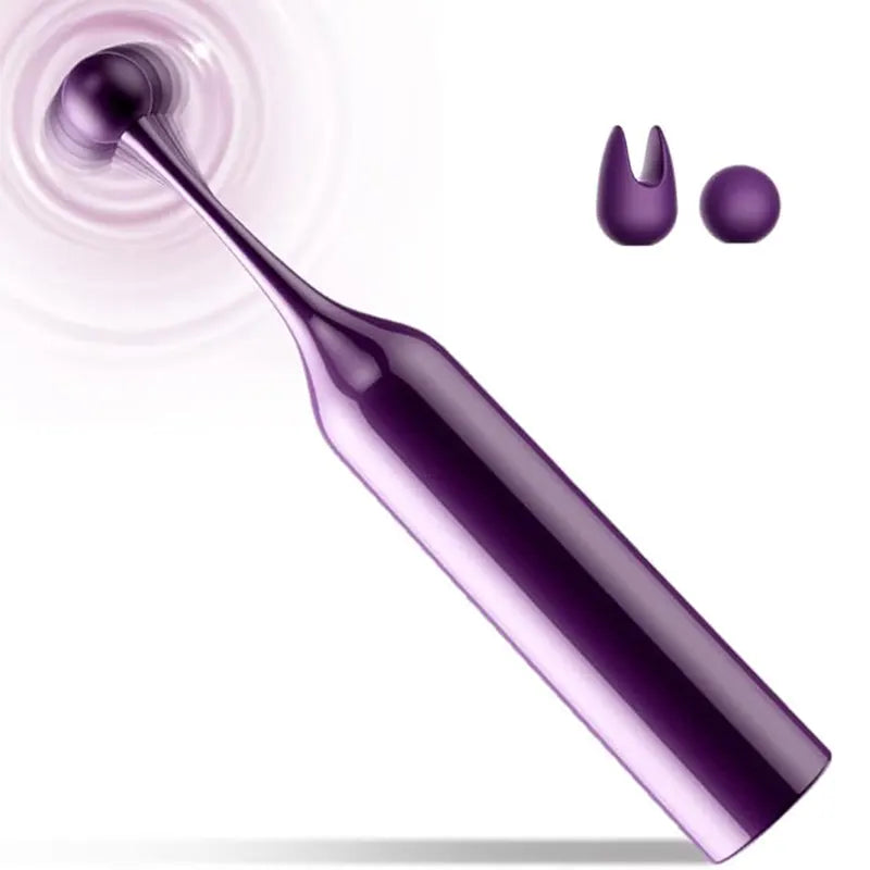 High-Frequency G-Spot Vibrator with Nipple Clamps