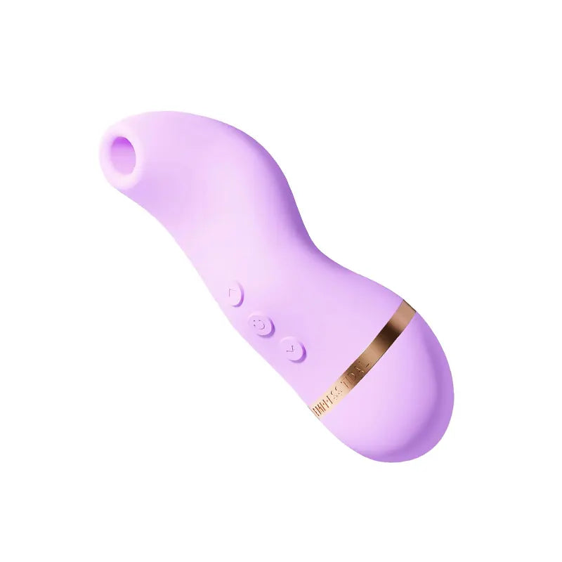 Mini clitoral sucking vibrator with 48 air pulse modes