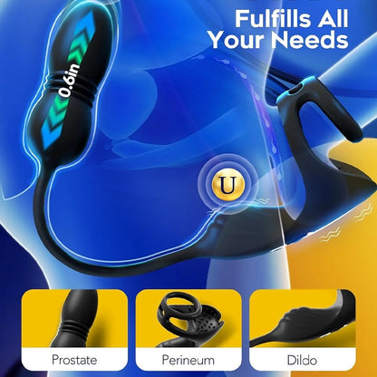 App-Controlled Thrusting Prostate Vibrator
