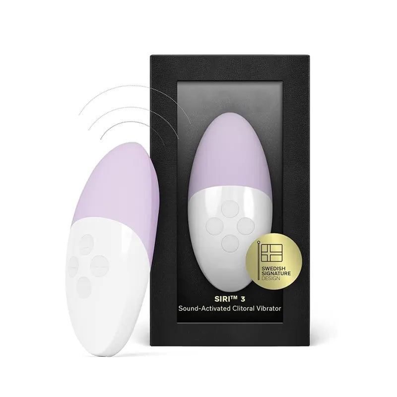 Sound-activated small personal egg vibrator