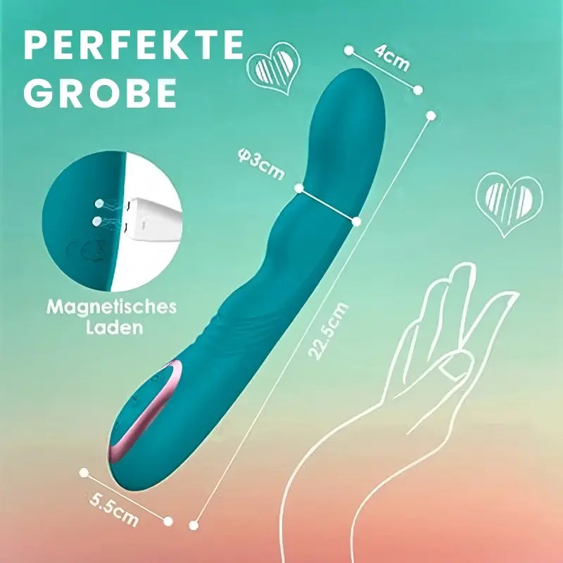Four-in-one wave vibrator four-point vibration