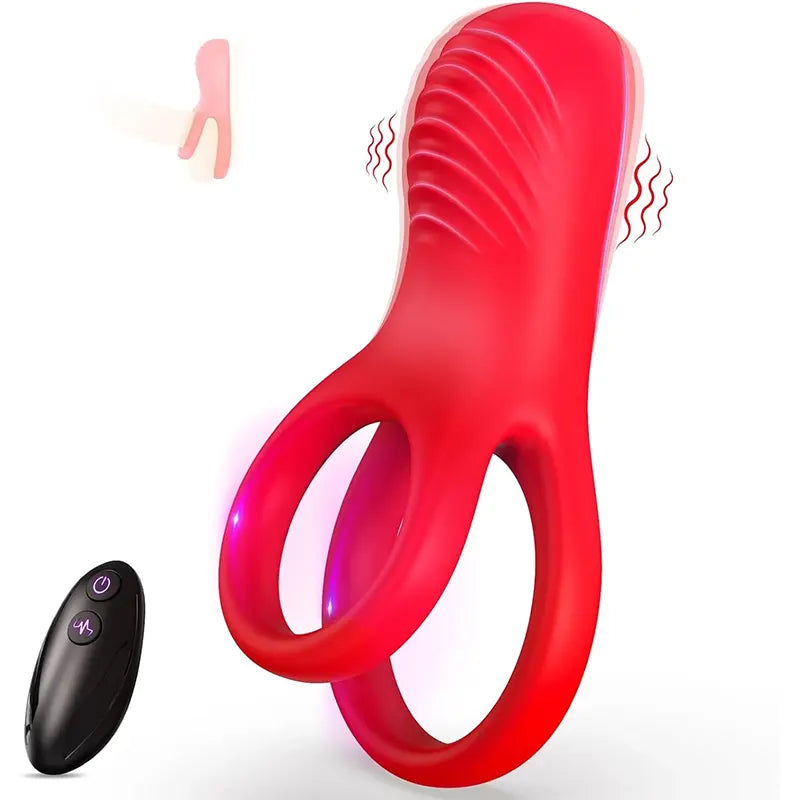 Maxima Pleasure Dual Vibrating Cock Ring