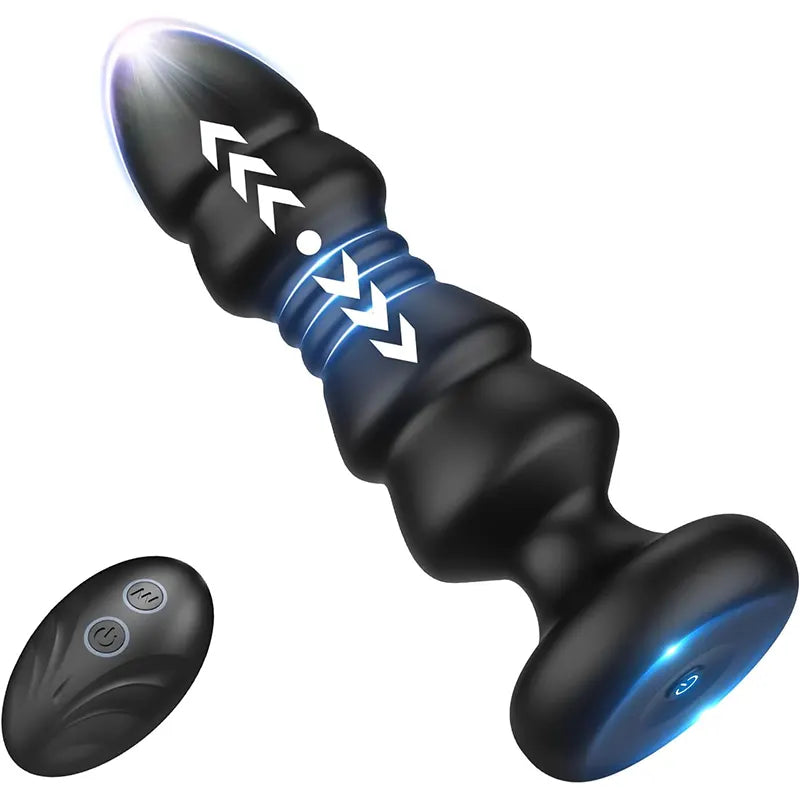 Vibrating Remote Butt Plug G-Spot Vibrator