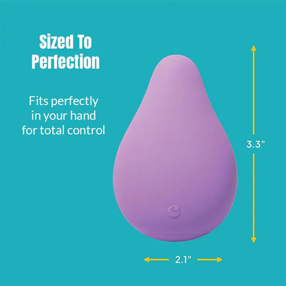 Palm-sized mini vibrator with 10 vibration modes