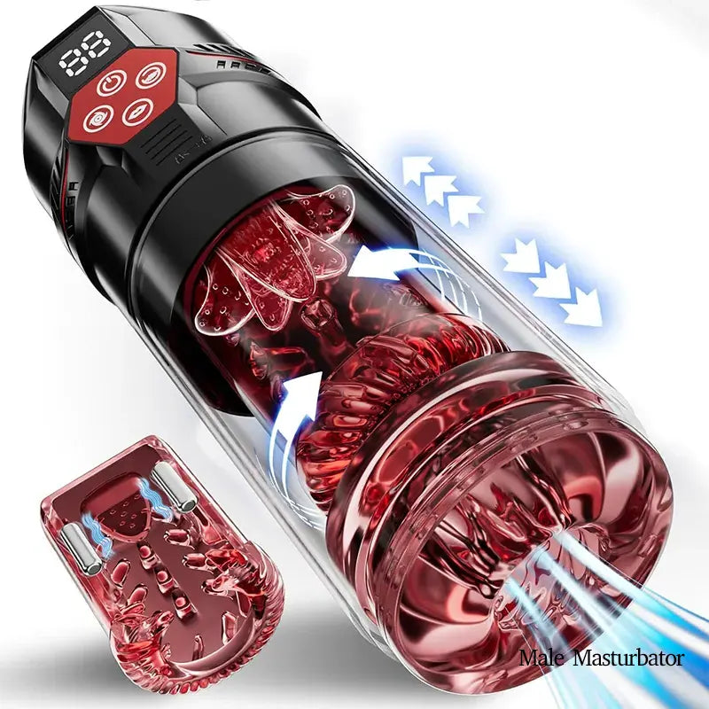 LCD Vacuum Male Stroker