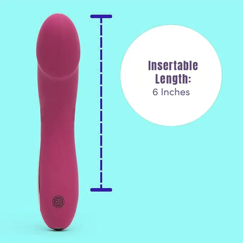 Rose Red Cute Mini Dildo Vibrator
