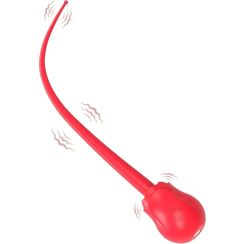 Mini Rose Whipping Vibrator