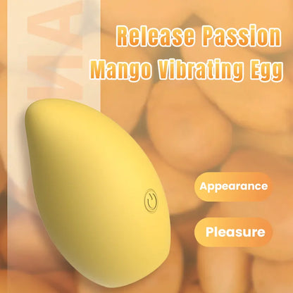 Mango-Shaped Clitoral Vibrator