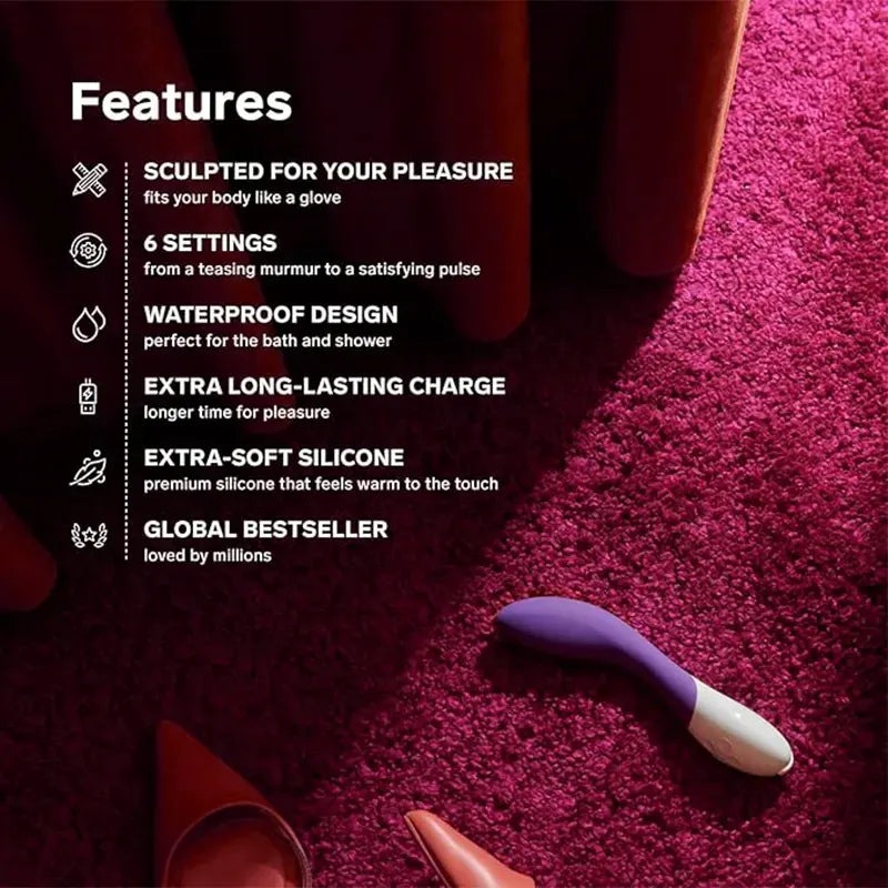 Mini double-ended bullet vibrator with S-curve 