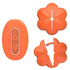 Wireless Vibrating Rose Nipple Clamps