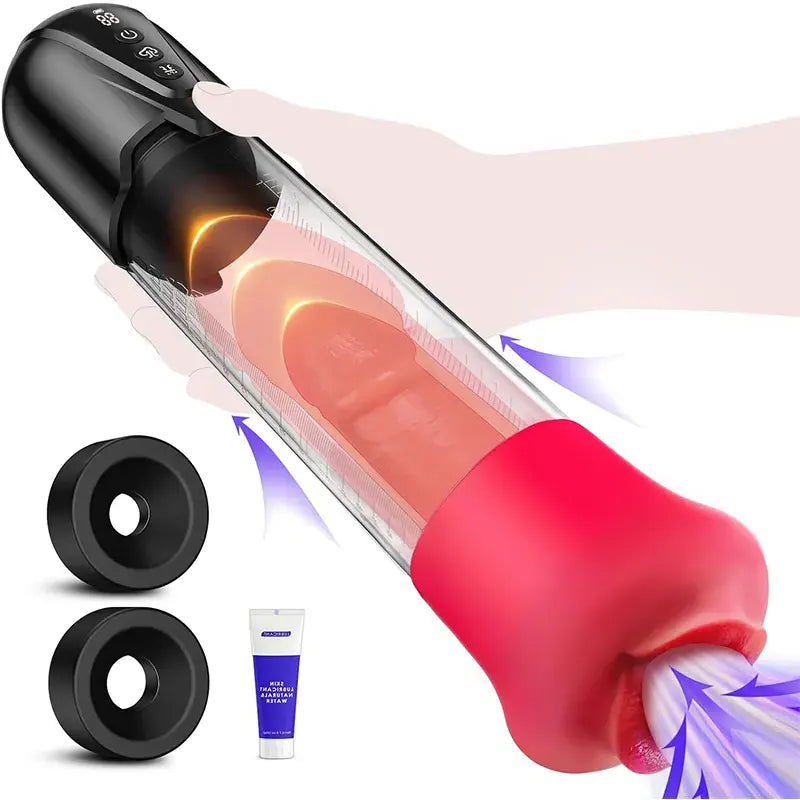 Automatic Sucking Vibrator Penis Pump