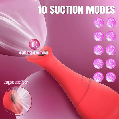 2-in-1 Female Beauty Clitoral Vibrator
