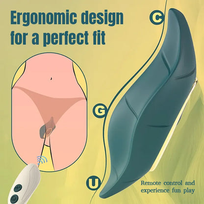 Leaf Remote-Controlled Vibrator for Women