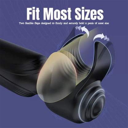 2-in-1 Wand Vibrator for Men and Couples