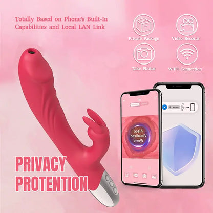Visual G-Spot Rabbit Vibrator with Camera