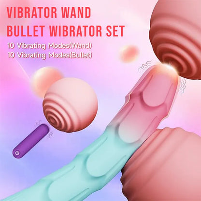 Multi-layer petal dildo vibrator &amp; 20 vibration modes