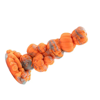 Pumpkin Spice Knot Halloween Suction Cup Fantasy Dildo