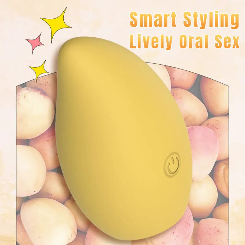 Mango-Shaped Clitoral Vibrator