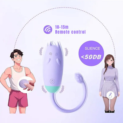 Remote control little devil egg vibrator