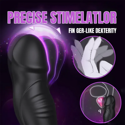 Prostate Massager with Oscillating Thrust &amp; Vibration