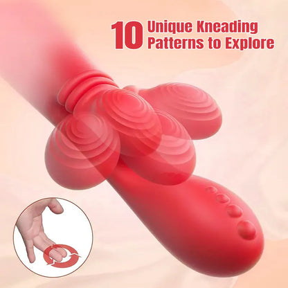 10 Unique Kneading Vibration Patterns G-Spot Vibrator