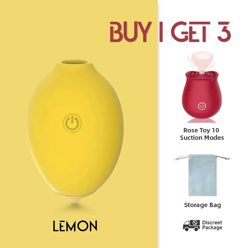Little Lemon Clit Sucking Masturbator