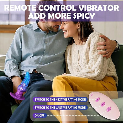 Tentacle Prostate Vibrator with Remote