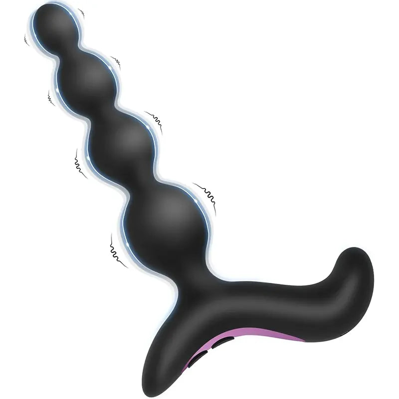 Anal Training Kit with Vibrating Anal Plug