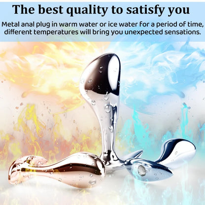 Anal Plug Anal Training Sets for Beginners Unisex Butt Plug