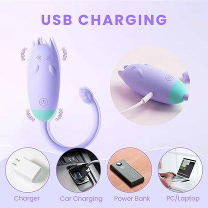 Remote control little devil egg vibrator