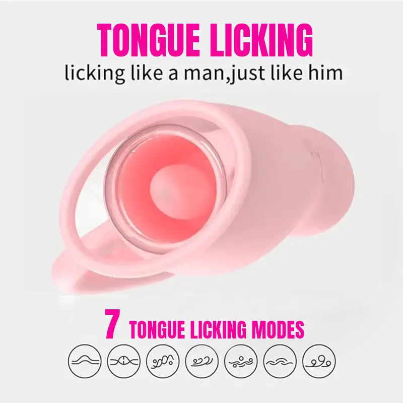 3-in-1 cat vibrator with sucking mouth and vibrating tongue