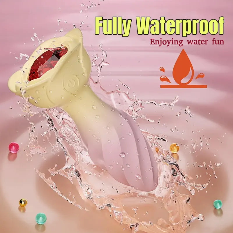 Rose Diamond Base Anal Plug