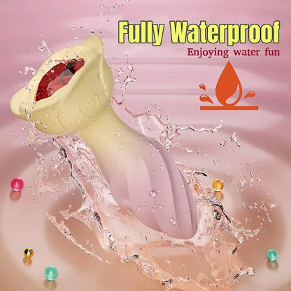 Rose Diamond Base Anal Plug