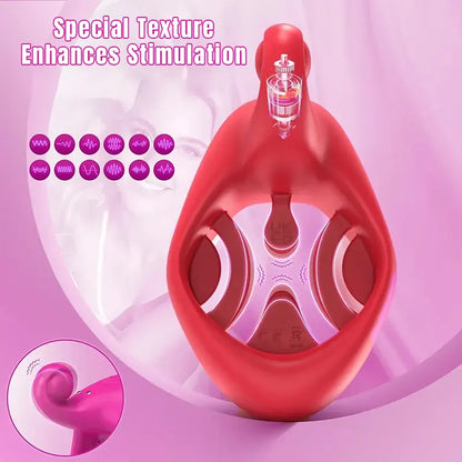 Vibrating Cock Ring Penis Ring with APP Remote Control