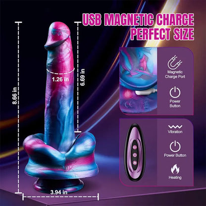 Monster Thrust 5-in-1 Dragon Dildo Vibrator