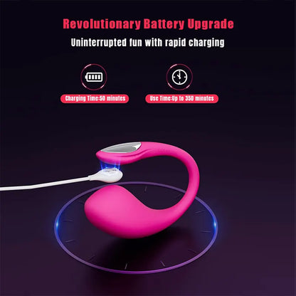 Wearable egg vibrator to stimulate the G-spot