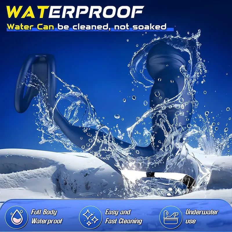 App-Controlled Swinging Prostate Plug