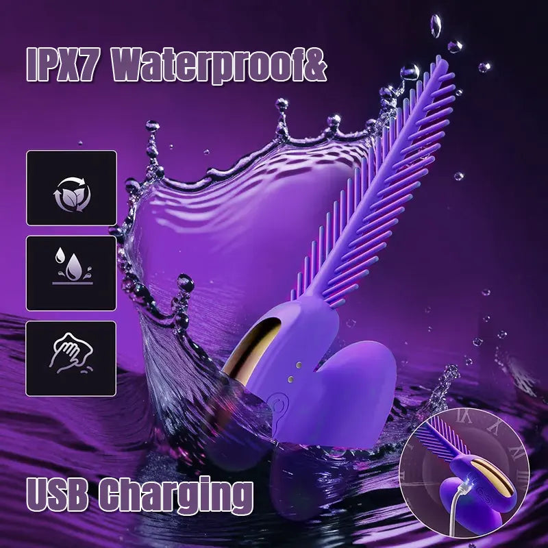 3 in 1 Rattlesnake Clitoral Stimulation Vibrator