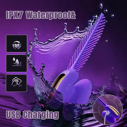 3 in 1 Rattlesnake Clitoral Stimulation Vibrator
