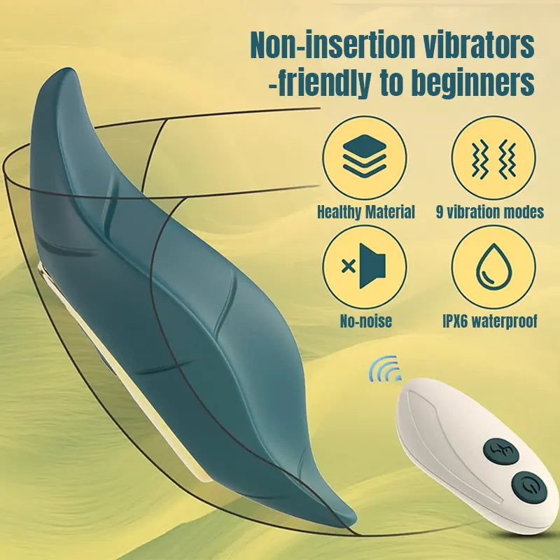 Leaf Remote-Controlled Vibrator for Women
