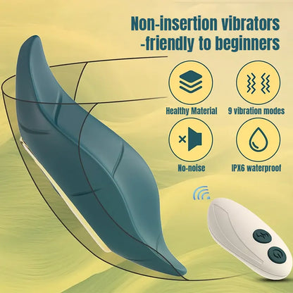 Leaf Remote-Controlled Vibrator for Women