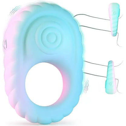 Liquid Silicone Soft Vibrating Cock Ring