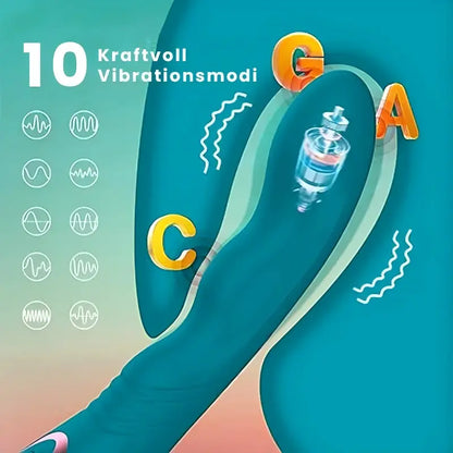 Four-in-one wave vibrator four-point vibration