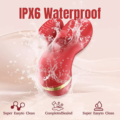 TriplePlay 3-in-1 Vibrator: Flap, Lick &amp; Brush