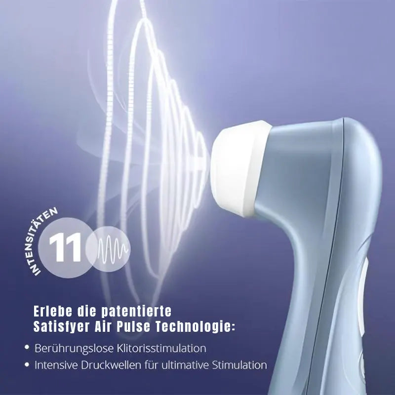 Delicate handheld sucking vibrator
