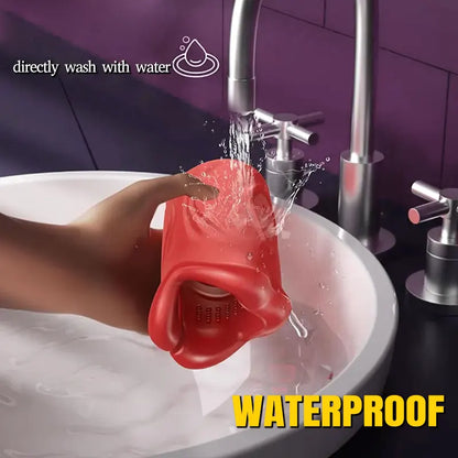 4-in-1 Rose App Open Penis Vibrator